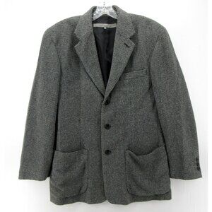 Structure Le Collezioni Sport Coat Small Blazer Houndstooth Tweed VTG *